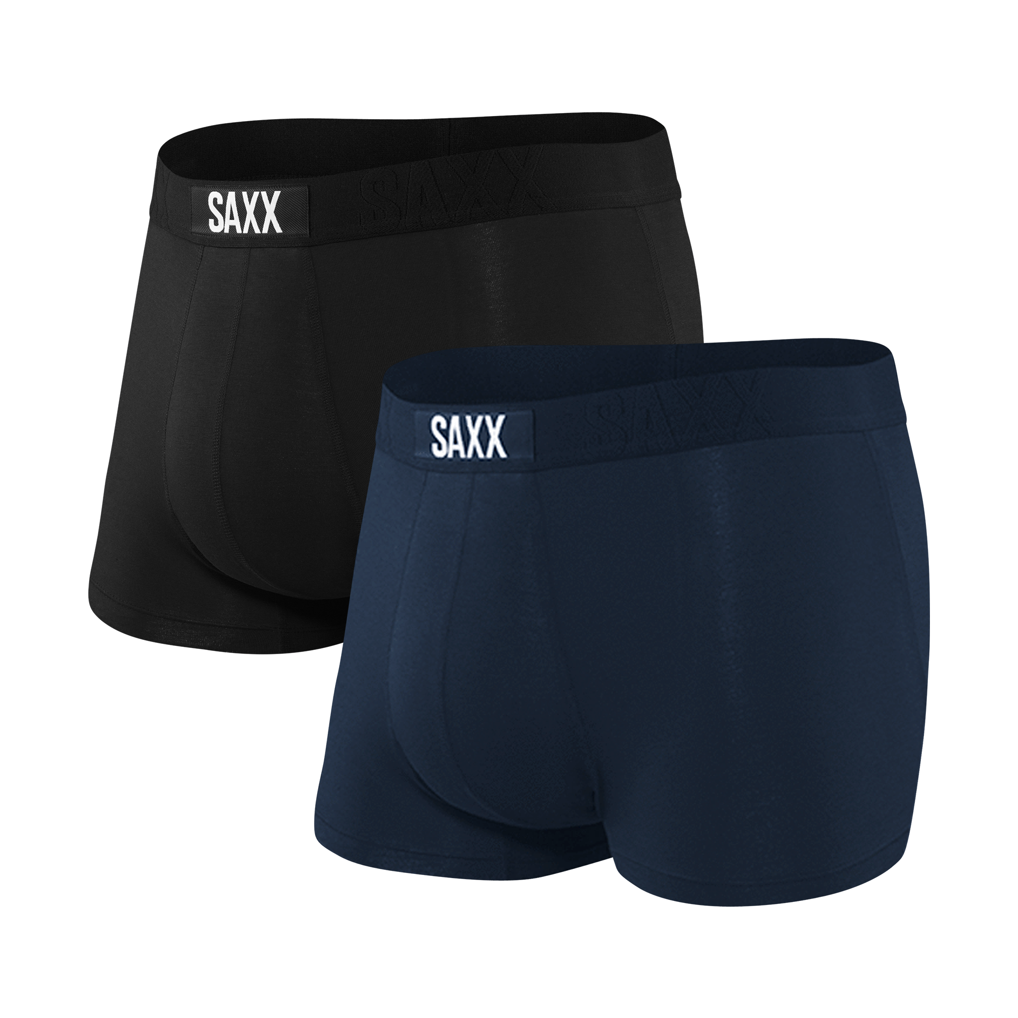 Front of Vibe Trunk 2 Pack in Black/Navy
