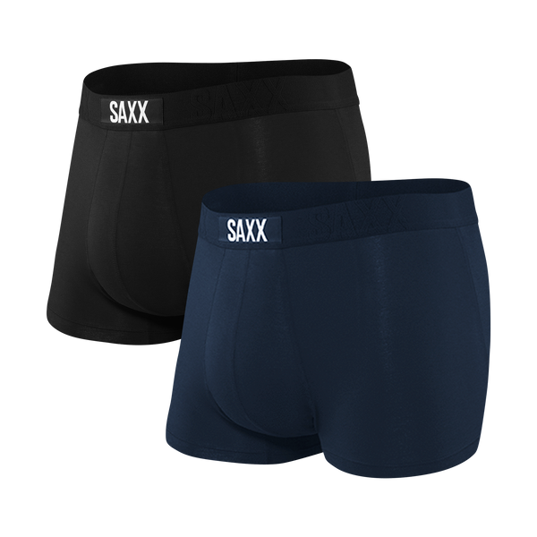 Vibe 2-Pack Trunk - Black/Navy | – SAXX Underwear Canada