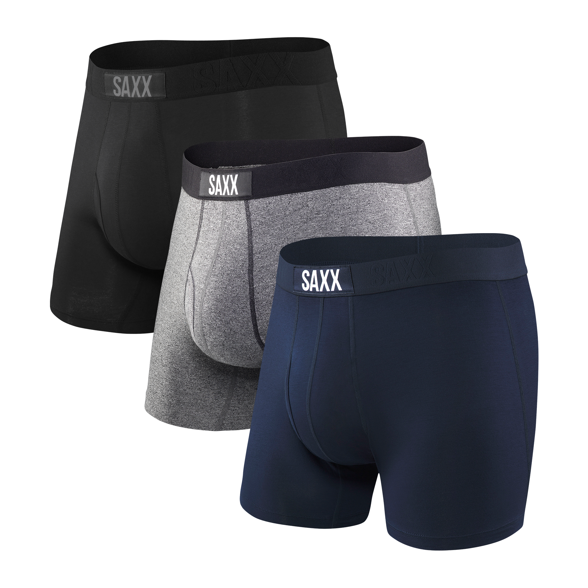 Front of Ultra Boxer Brief Fly 3Pack in Classic Ultra 18