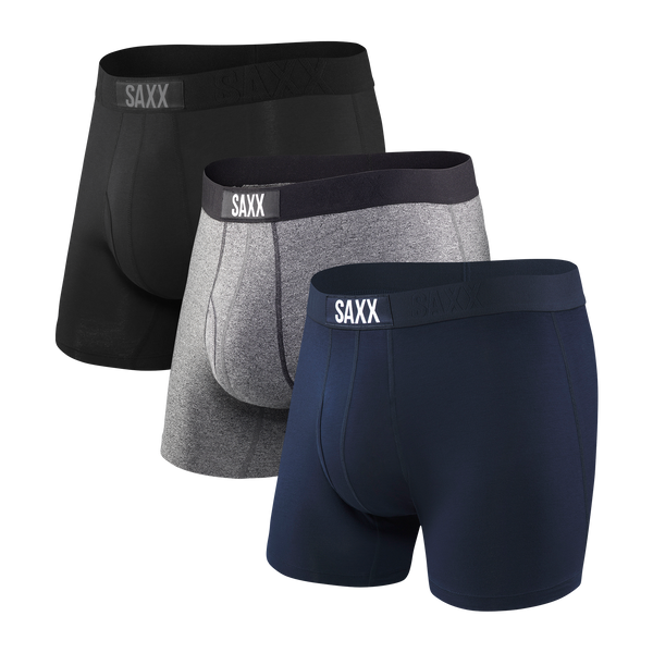 Front of Ultra Boxer Brief Fly 3Pack in Classic Ultra 18