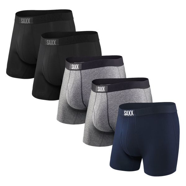 Men's 5-Pack Boxer Briefs, Men's Underwear