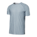 Front of Droptemp Cooling Mesh Crew in Mid Grey Heather