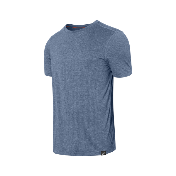 Front of All Day Aerator Tee in India Ink Heather
