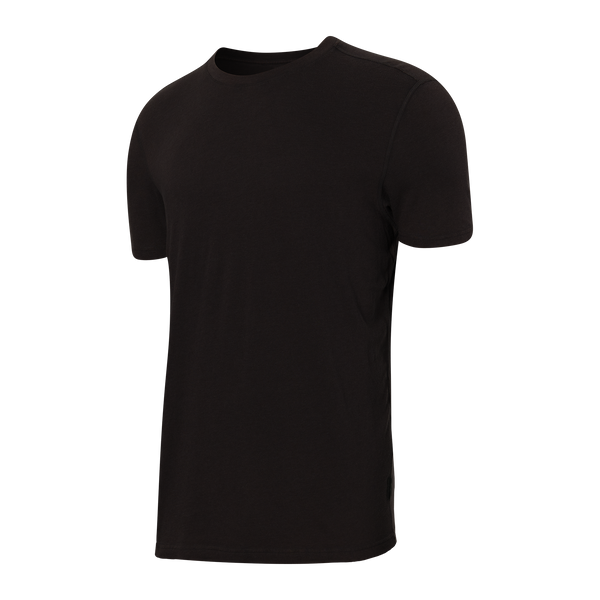 Front of 3Six Five Lounge Tee in Black
