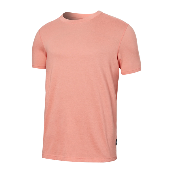 Front of 3Six Five Lounge Tee in Burnt Coral