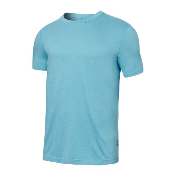Front of 3Six Five Lounge Tee in Reef Blue