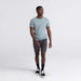 Front - Model wearing Go To Town 2N1 Short 9" in Faded Black