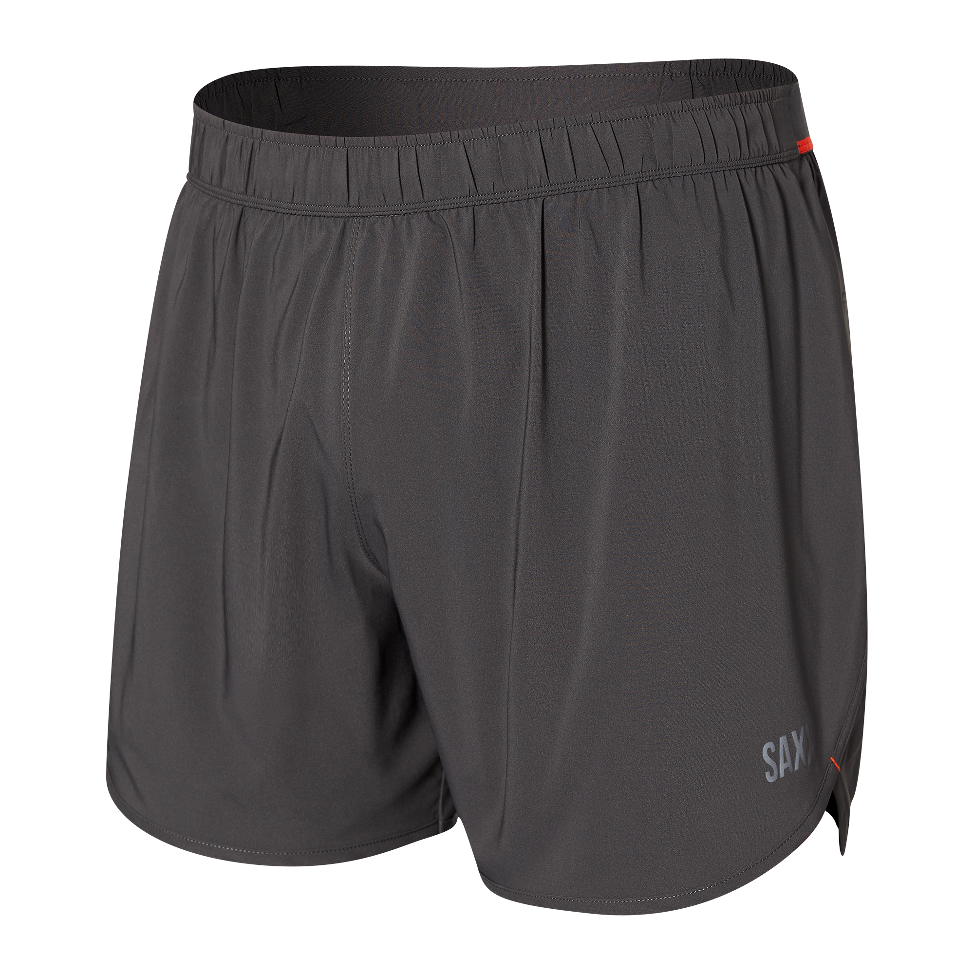 Front of Hightail 2N1 Run Short 5" in Grey Heather