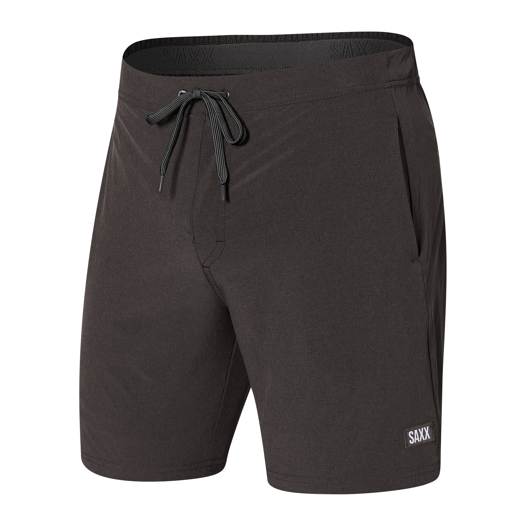 Front of Sport 2 Life 2N1 Short 7" in Faded Black Heather