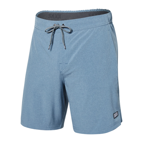 Front of Sport 2 Life 2N1 Short 7" in Stone Blue Heather