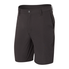 Front of Go To Town 2N1 Short 9" in Faded Black