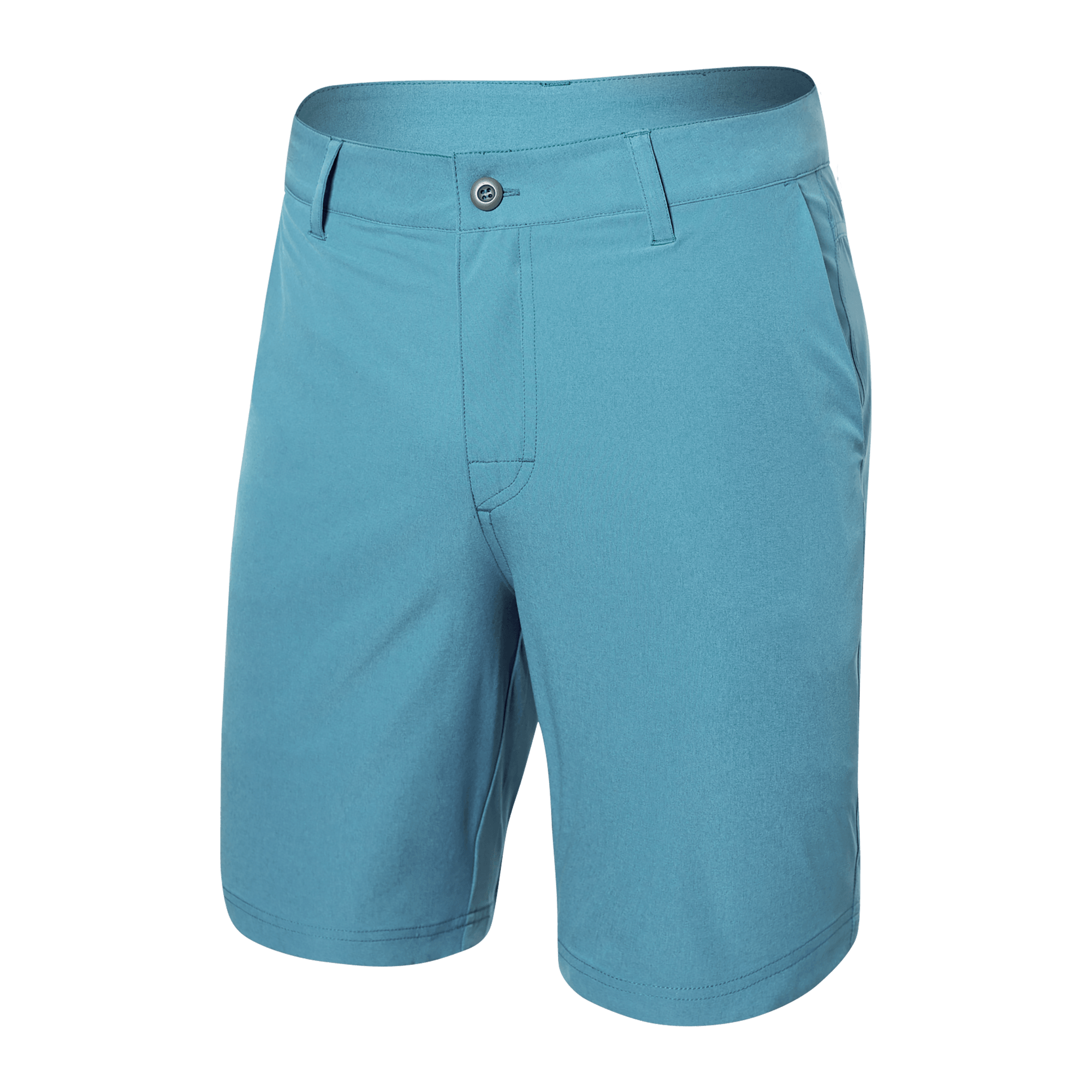 Front of Go To Town 2N1 Short Long in Dusk Blue