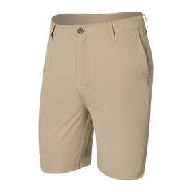 Front of Go To Town 2N1 Short 9" in Vintage Khaki