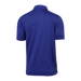 Back of Droptemp All Day Cooling  Polo in Sport Blue Heather