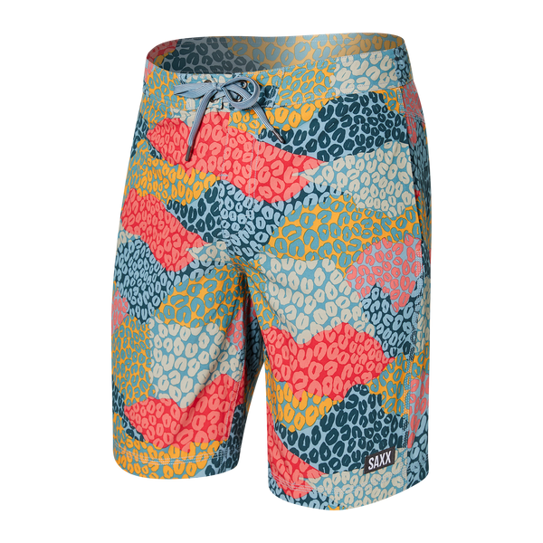 Front of Betawave 2N1 Swim Boardie 19" in Multi Predator Camo