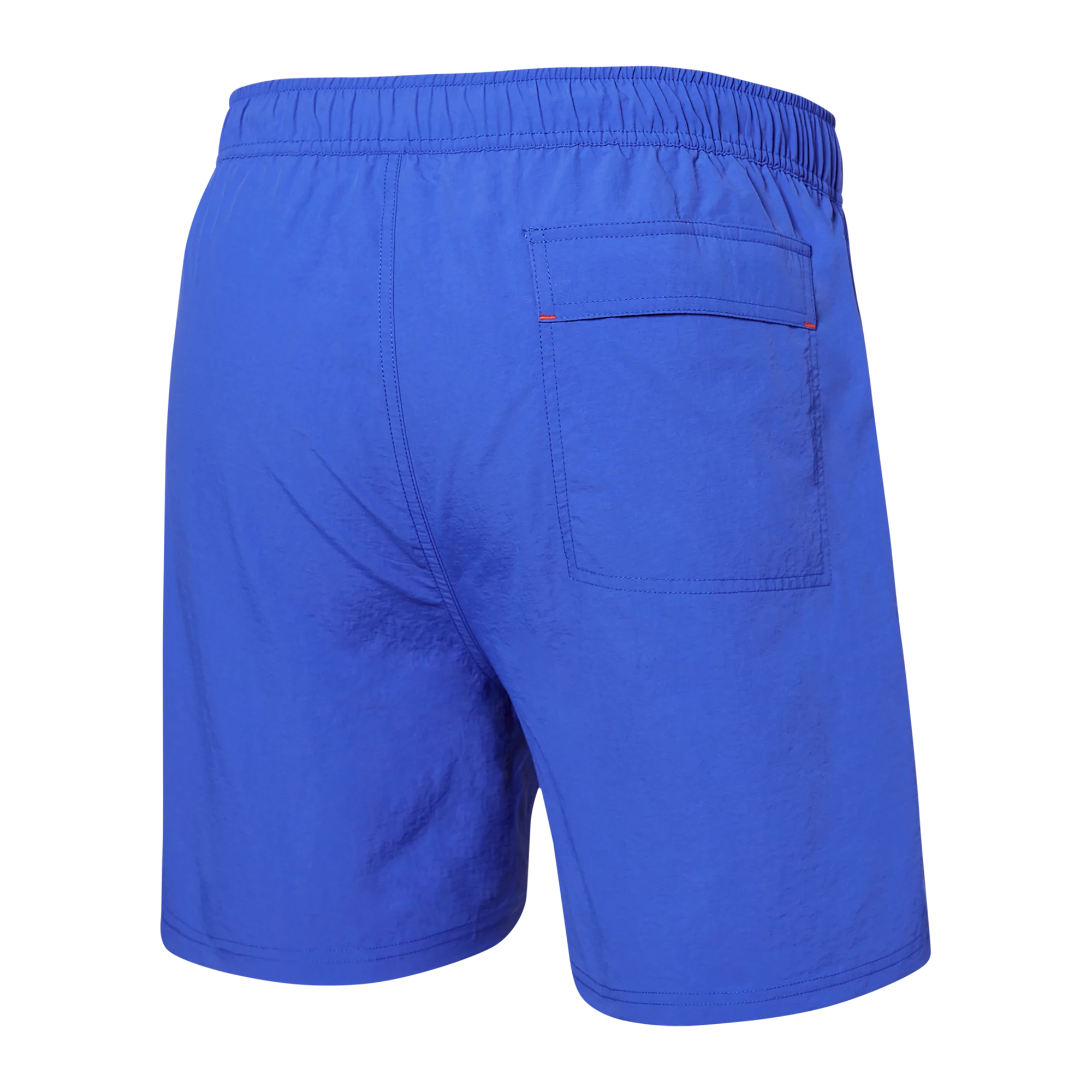 Back of Go Coastal 2N1 Swim Volley Short 5" in Sport Blue