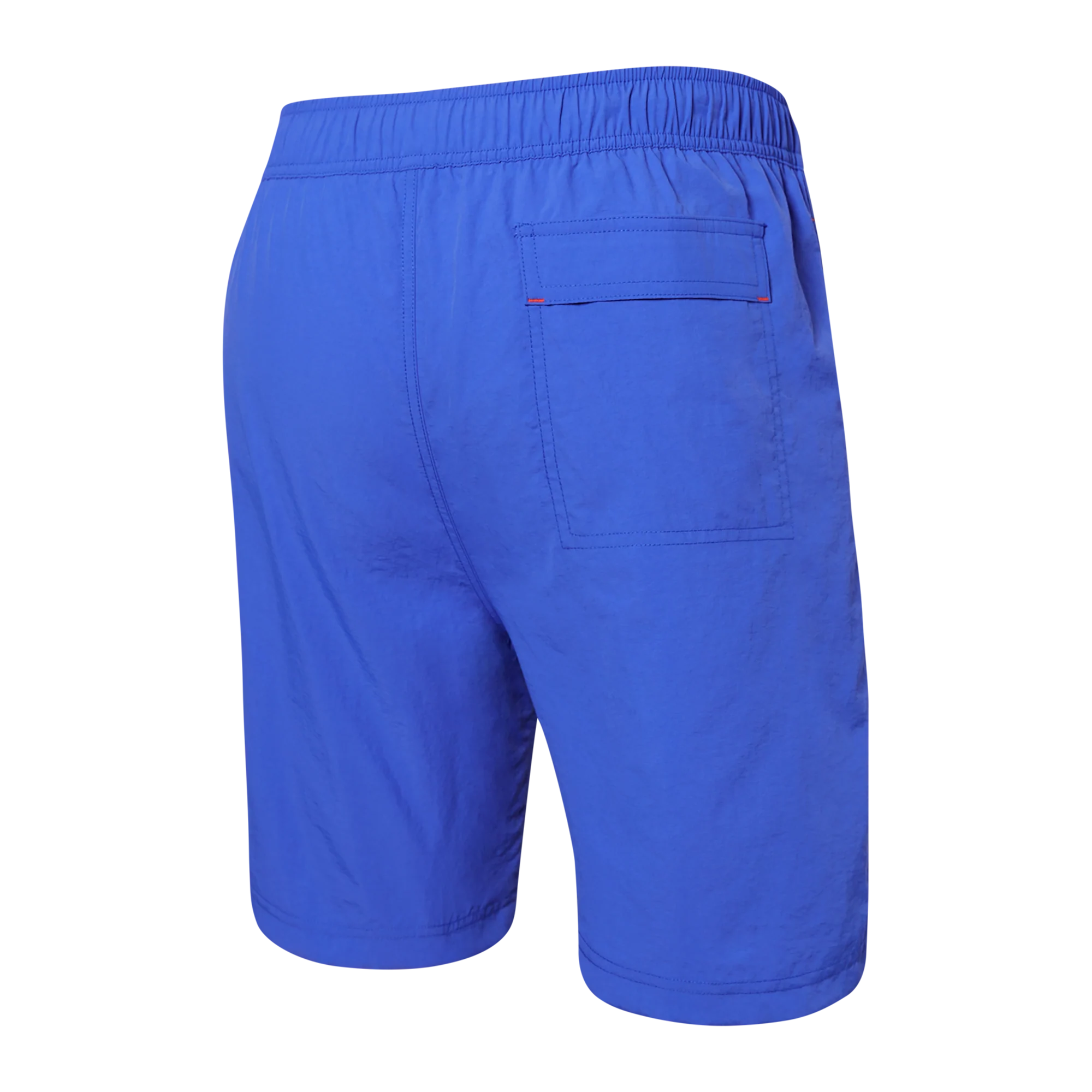 Back of Go Coastal 2N1 Swim Volley Short 7" in Sport Blue