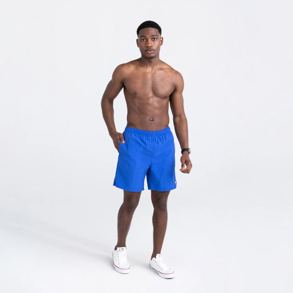 Go Coastal 2N1 Long Volley Short Sport Blue SAXX Underwear