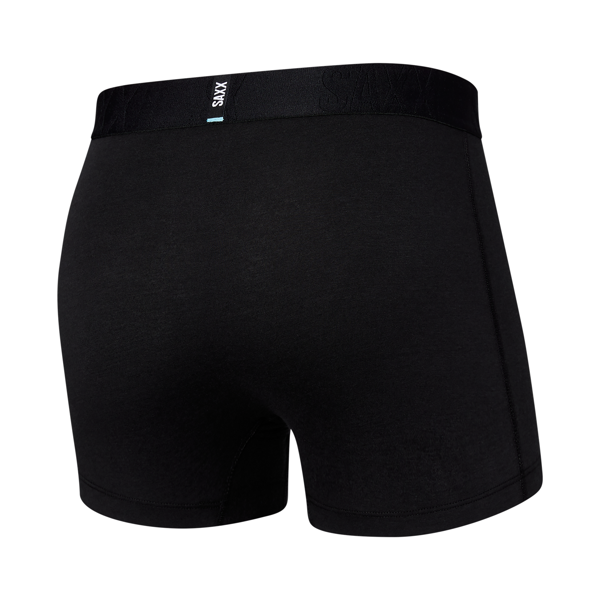 Back of DropTemp Cooling Cotton Trunk in Black