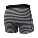 Back of Non-Stop Stretch Cotton Trunk in Hiker Stripe- Grey