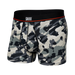 Front of Non-Stop Stretch Cotton Trunk in Pop Grunge Camo- Graphite