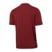 Back of DropTemp Cooling Cotton Short Sleeve Crew in Red Clay